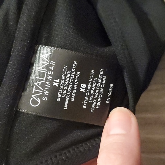 NWOT XL Halter/Strapless Tankini Top - Picture 12 of 12